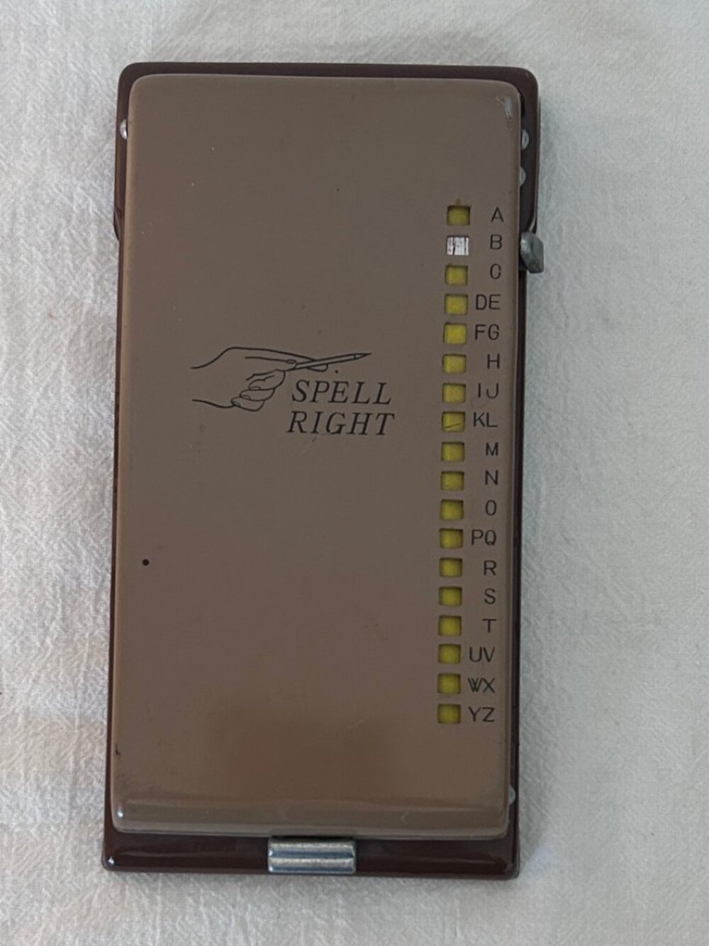 Vintage Spell Right Desk Spell Checker Index